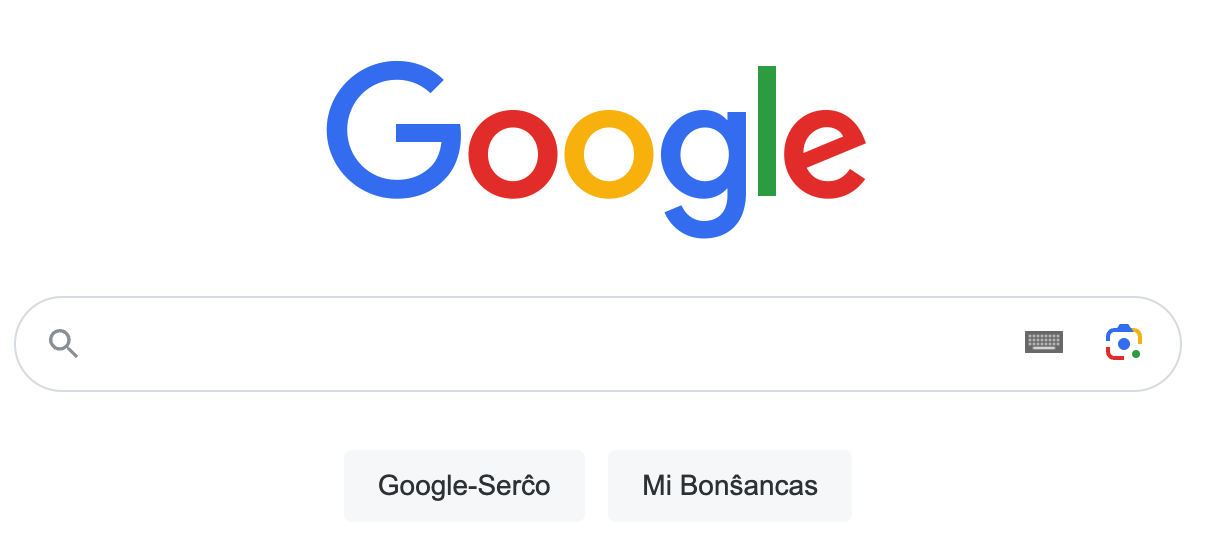 Google Esperanto
